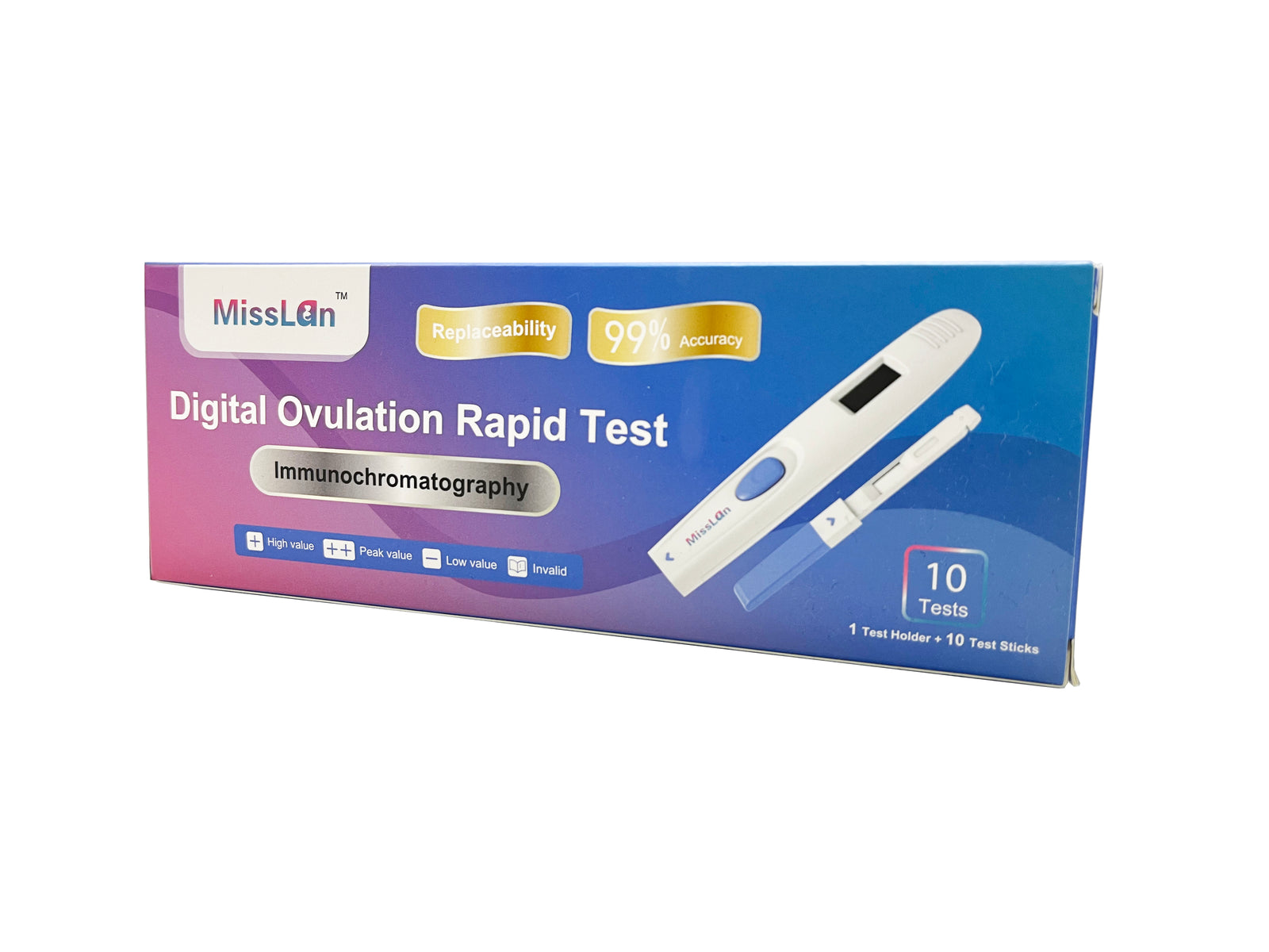 MissLan™ Digital Ovulation Rapid Test - 10 Test Pack
